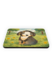 Mr. & Mrs. Panda Magnet Hund Entspannen Design ohne Spruch in Weiß