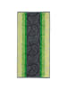 Erwin Müller Jacquard Duschtuch-Set 2er-Pack Paisley in grün/grau