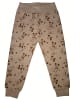 Disney 4-Teiler Mickey Mouse Baby Set Pullover, Hose, Mütze und Halstuch in beige