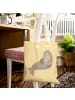 Mr. & Mrs. Panda Shopping Bag Robbe Lachen ohne Spruch in Gelb Pastell