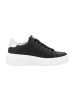 rieker Plateau Sneaker in Schwarz