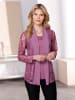 Sieh an! 2-in-1-Bluse in violett
