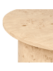 Beliani Esszimmertisch ASBURY in Braun - (W) 90 x (H) 75 x (L) 180 cm
