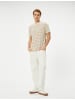 KOTON T-shirt in Kamelfeder