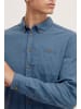 BLEND Langarmhemd Shirt 20714318 in blau