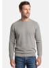 Lerros Pullover Basic in Grau / blau