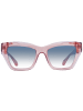 Ana Hickmann Frauen Sonnenbrille Katzenauge Rose