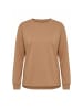 MIAMODA Sweatshirt in maronenbraun