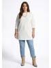 Joella Women Plus Size Sweatshirt in WHITE