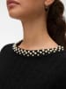 Vero Moda Strickpullover in Black