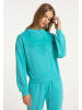 IZIA Sweatshirt in Aqua