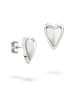LIEBESKIND BERLIN Ohrstecker Metal Heart in silber