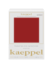 kaeppel Elastan Jersey Spannbettlaken Baumwolle 100x200cm in Rot