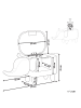 Beliani Tierhocker ELEPHANT in Beige/Braun - (W) 70 x (H) 35 x (L) 32 cm