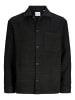 JACK & JONES PLUS Overshirt in Black