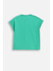 Coccodrillo Baumwoll-T-Shirt mit kurzen Ärmeln in grün
