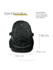 Travel n meet Freizeitrucksack Polyester ca. 30cm breit ca. 50cm hoch