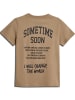 Sometime Soon Sometime Soon T-Shirt Stmdimas Kinder in SEPIA TINT