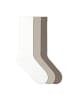 von Jungfeld Tennissocken Casual Classics Bundle in Optic White/Beige Brown/Mocca Brown