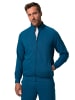 JP1880 Sweatjacke in blaugrün