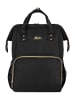 Kikkaboo Wickeltasche Siena in schwarz