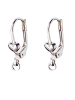 schmuck23 Ohrringe 925 Silber Schmetterling in Pink