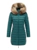 Marikoo Steppmantel Rose-Stepp in Ocean Green2