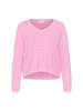 Kaffe Strickpullover KAmetta Baggy fit in Pink Frosting