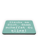 Mr. & Mrs. Panda Magnet Spruch Angst überwinden mit Spruch in Meeresbrise