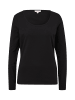 s.Oliver T-Shirt langarm in Schwarz