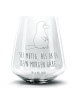 Mr. & Mrs. Panda Tumbler Schnabeltier Mut mit Spruch in Transparent