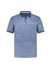hajo Poloshirt 'Stay Fresh' in blau-meliert