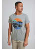 BLEND T-Shirt in grau