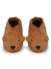 Yihakids Baby Krabbelschuhe aus Leder, weiche Lauflernschuhe mit rutschfester Sohle 