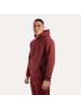 SMILODOX Hoodie Ilyas in Bordeaux