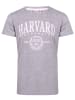 Harvard 2er-Set: T-Shirt Harvard - Yale in Grau-Weiß