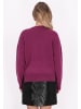faina Damen Pullover in Pflaume