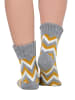Ulla Popken Socken in grau melange