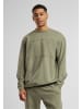 Urban Classics Urban Classics Scuba Zip Pocket Crew in palegreen