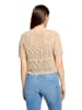 CARTOON Strick-Cardigan mit V-Ausschnitt in Safari Beige
