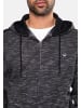 Threadbare Sweatjacke Harman in Black