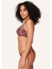 Linga Dore Bikini top Triangel in Leopard flower