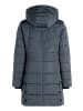 Betty Barclay Steppjacke mit abnehmbarer Kapuze in Grau