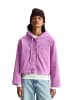 Marc O'Polo DENIM Kapuzen-Cordbluse relaxed in Smoky Grape