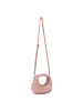 Les Visionnaires Greta Micro weave Handtasche Leder 20 cm in rose quartz