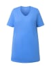 Ulla Popken Longshirt in stahlblau