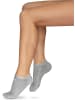 Circle Five 6 Paar Sneaker-Socken inkl. Silikongrip in Grau