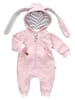 Koala Baby Overall Strampler Sweet Bunny - by Koala Baby in weiß schwarz rosa