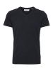 CASUAL FRIDAY V-Ausschnitt T-Shirt Einfarbiges Kurzarm Basic LINCOLN in Dunkelblau