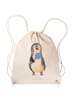 Mr. & Mrs. Panda Turnbeutel Pinguin Lolli ohne Spruch in Creme